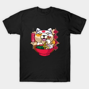 Ramen And Cats T-Shirt